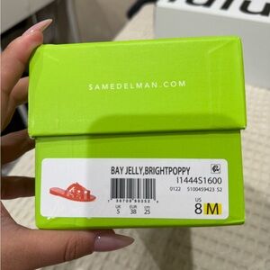 Sam Edelman jelly summer sandals